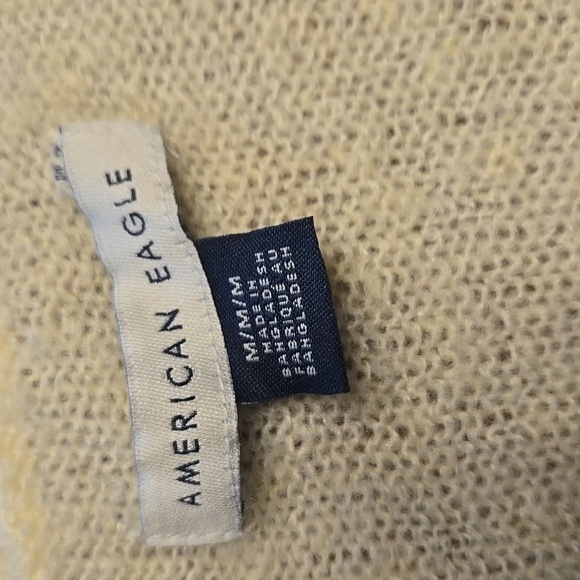 Womens Butter Yellow Sheer Sweater - Picture 2 of 6